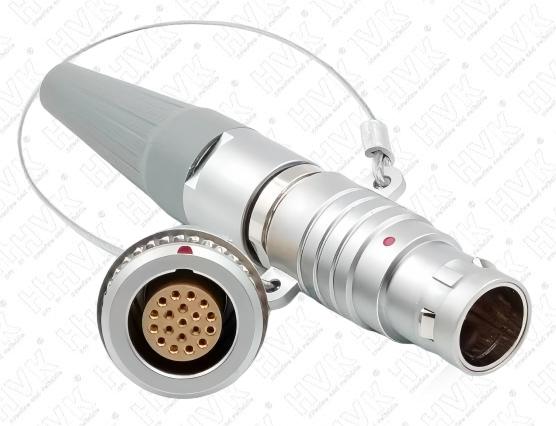 推拉自鎖式連接器如何實現360°全周屏蔽？