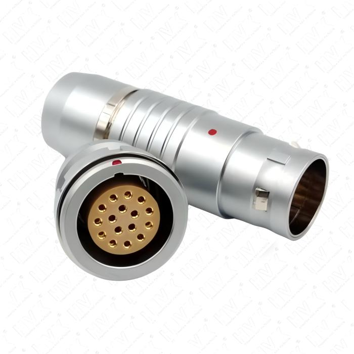 推拉自鎖連接器