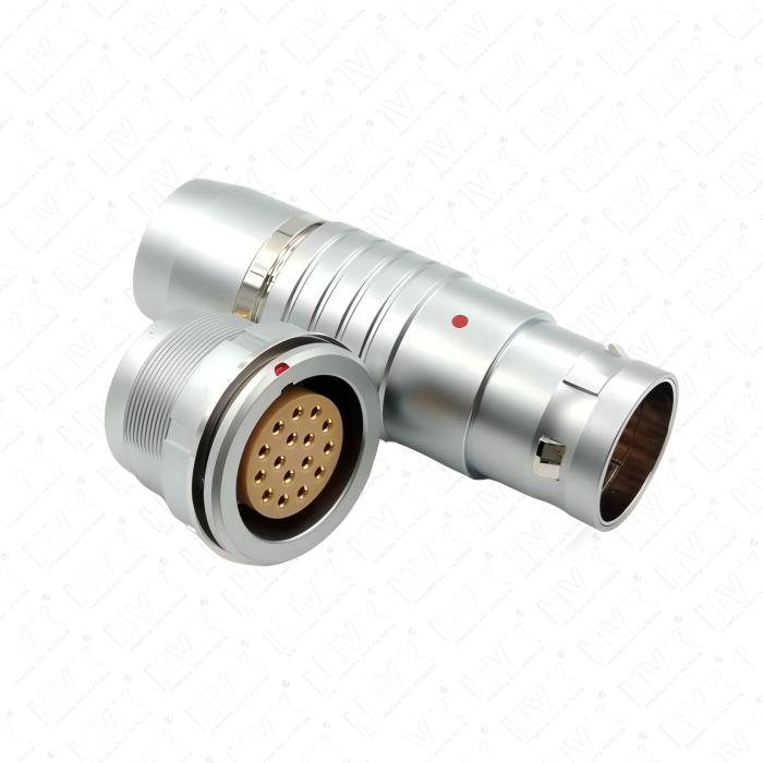 推拉自鎖連接器